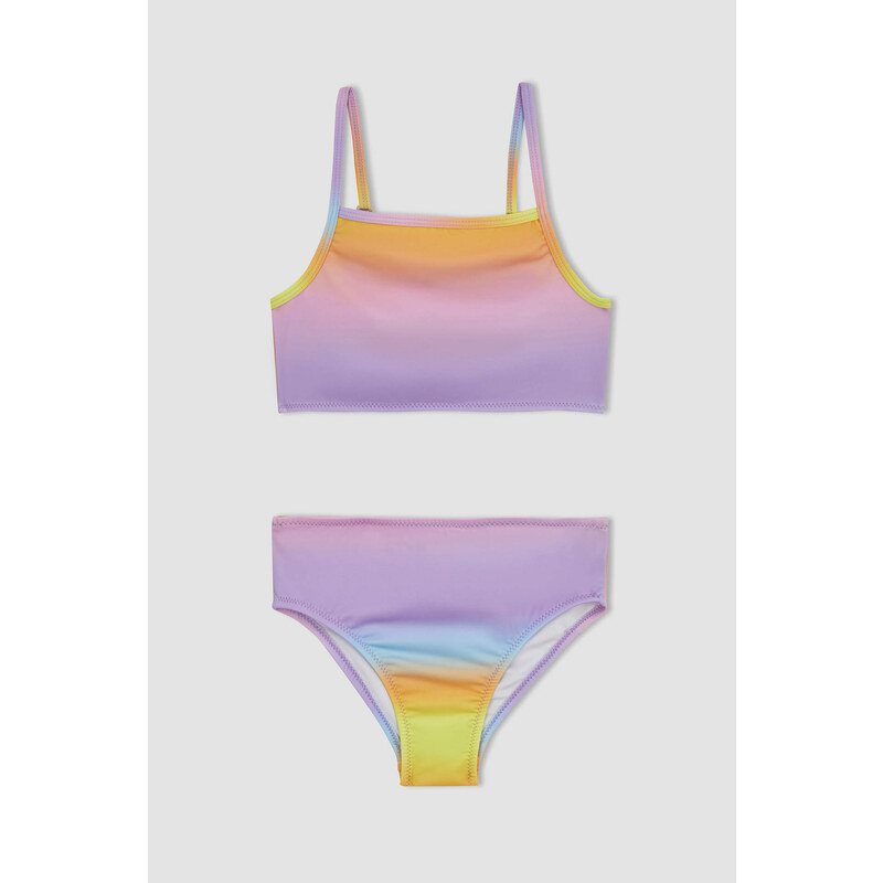 DEFACTO Girl Patterned Bikini Set