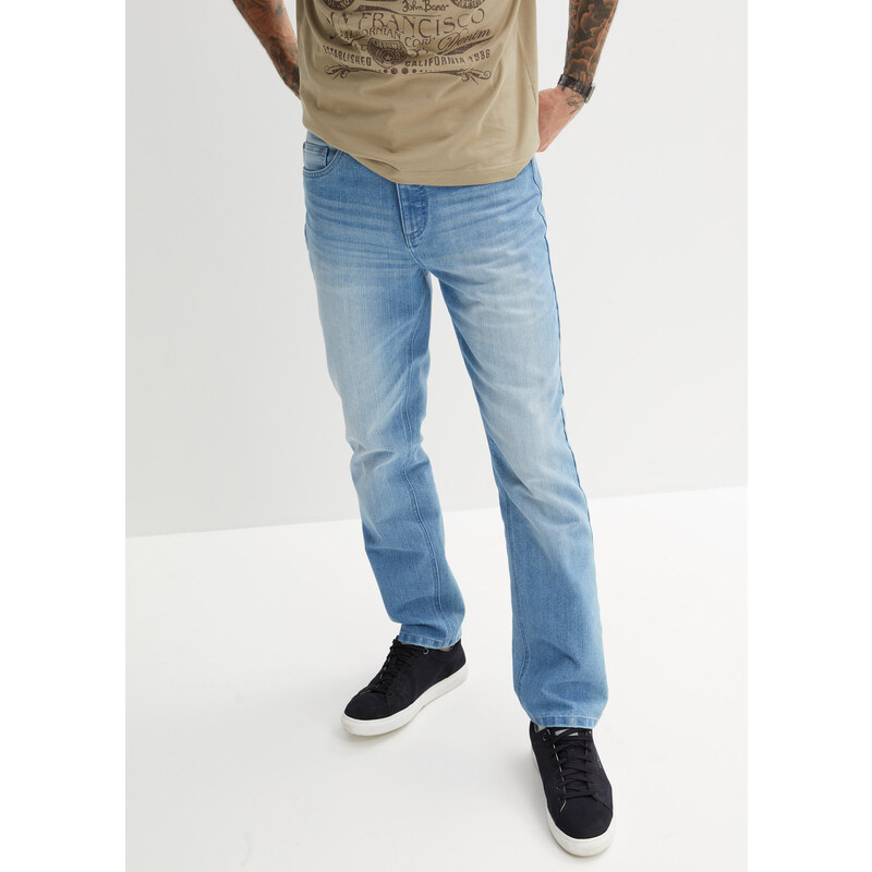 bonprix Džíny Classic Fit, Straight modrá Muž