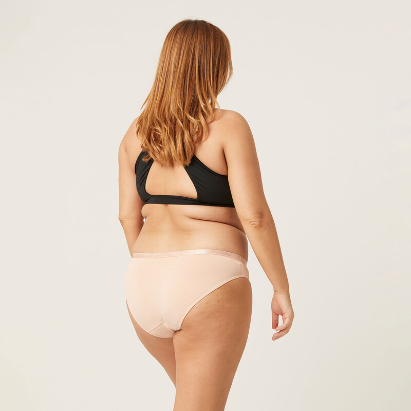 Menstruační kalhotky Modibodi Classic Bikini Light-Moderate Beige (MODI4010B)