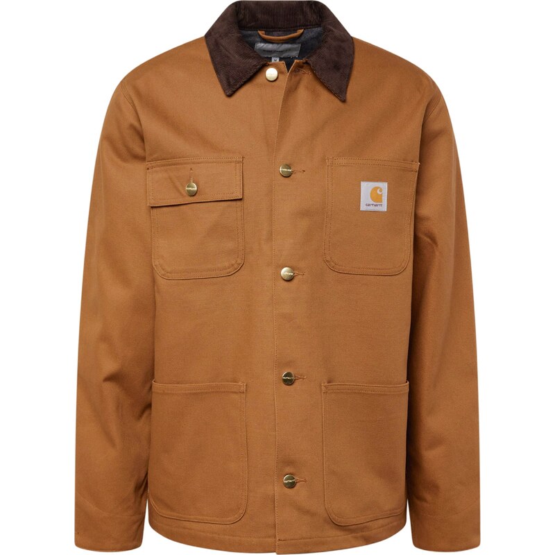 Carhartt WIP Přechodná bunda Michigan karamelová / čokoládová