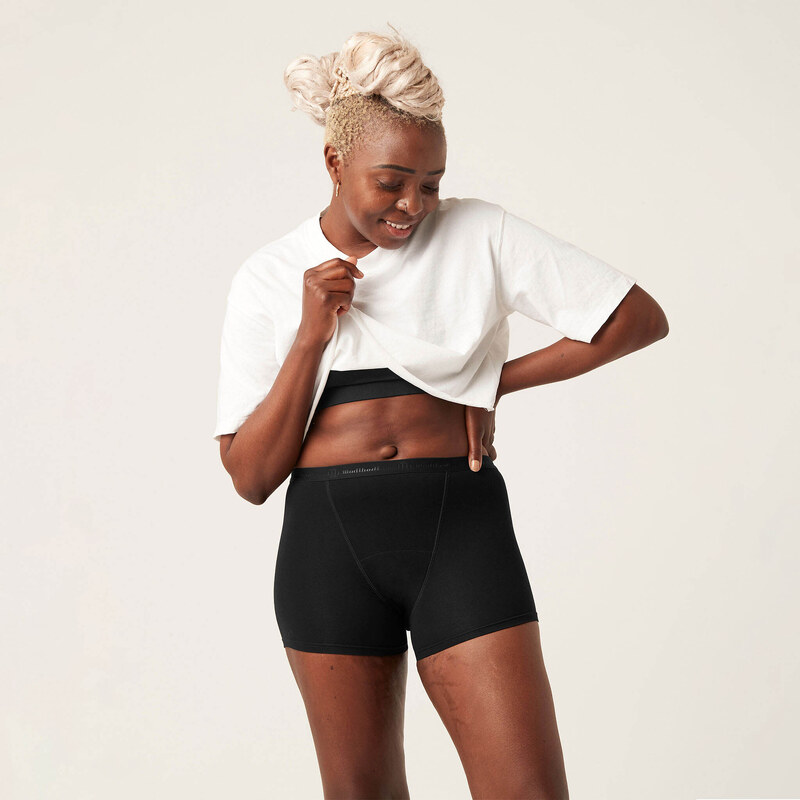 Menstruační kalhotky Modibodi Classic Boyshort Moderate-Heavy