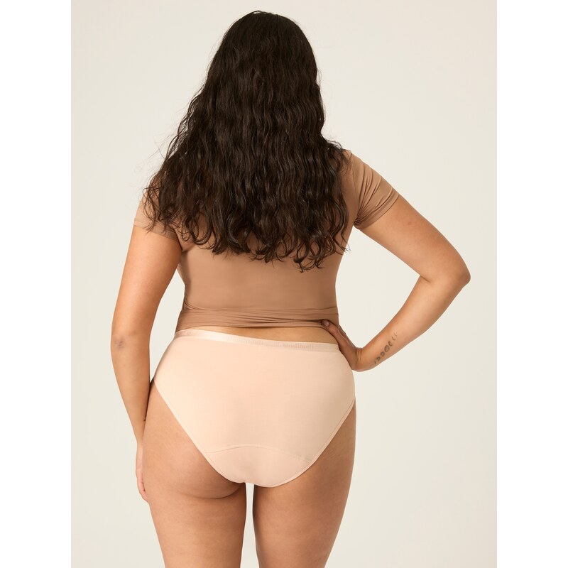 Menstruační kalhotky Modibodi Classic Bikini Moderate-Heavy Beige (MODI4008B)