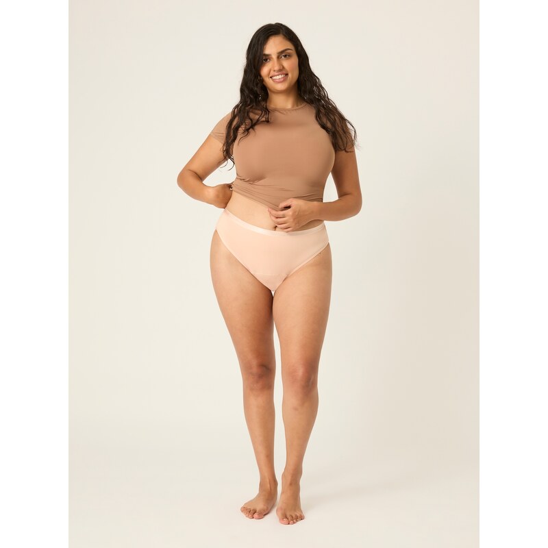 Menstruační kalhotky Modibodi Classic Bikini Moderate-Heavy Beige (MODI4008B)