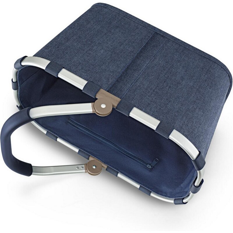 Nákupní košík Reisenthel Carrybag Herringbone dark blue