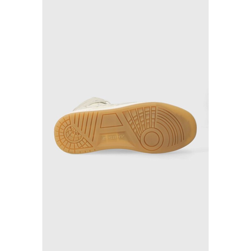 Kožené sneakers boty MISBHV Court bílá barva, 3022BW411