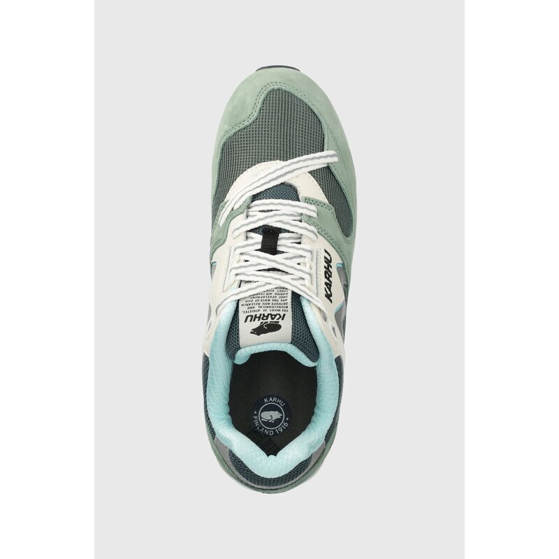 Sneakers boty Karhu zelená barva