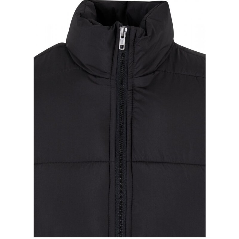 Černá dámská vesta Urban Classics Long Puffer