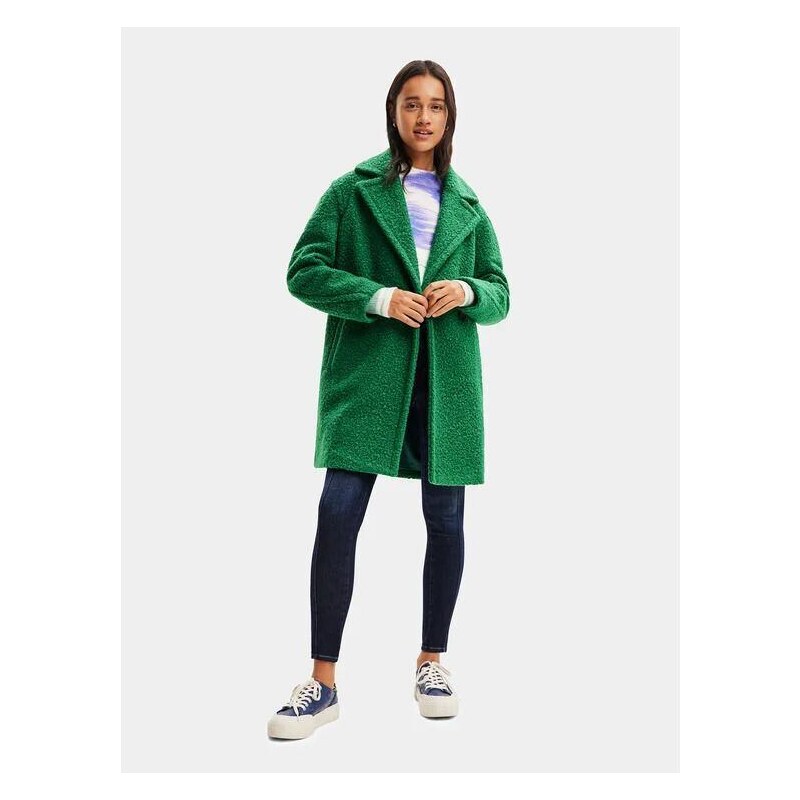 Dámský fashion kabát DESIGUAL 23WWEW21 4014 COAT LONDON