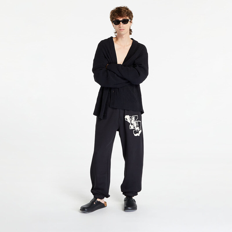 Pánské tepláky Y-3 Graphic French Terry Pants Black