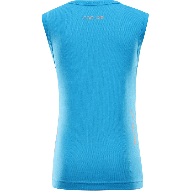 Dětské rychleschnoucí tílko ALPINE PRO NEQO neon atomic blue