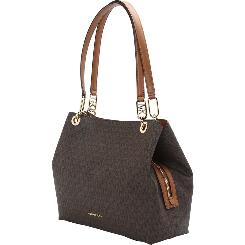 MICHAEL Michael Kors Taška přes rameno hnědá / černá