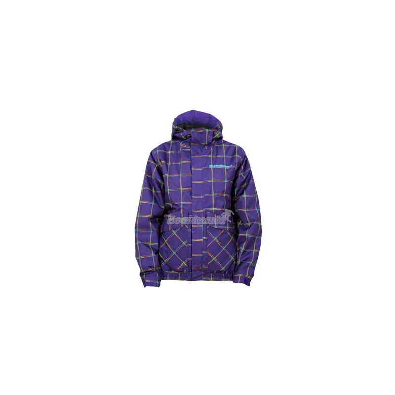 Dámská bunda Horsefeathers Taygeta jacket insulated violet check