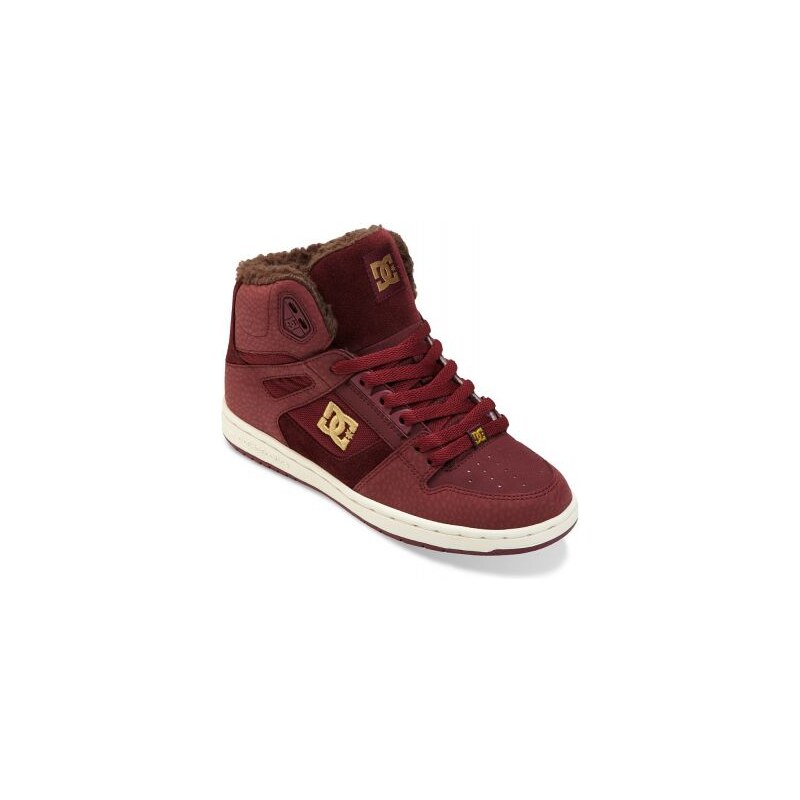 DC Shoes Boty DC Rebound High Wnt maroon