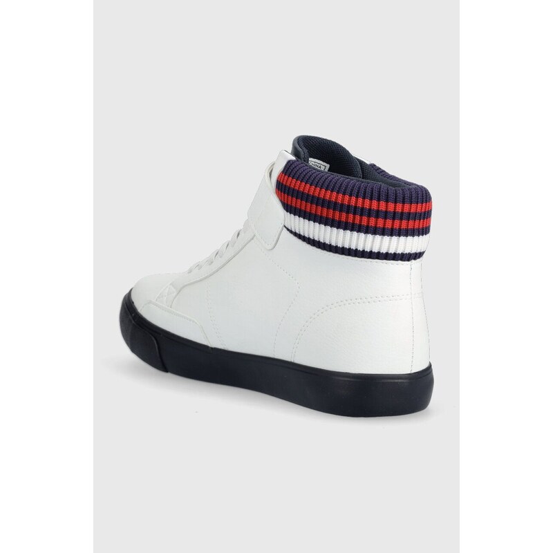 Dětské sneakers boty Polo Ralph Lauren bílá barva