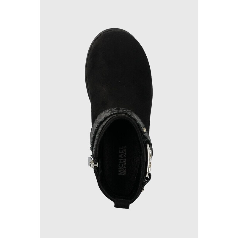 Dětské boty Michael Kors černá barva