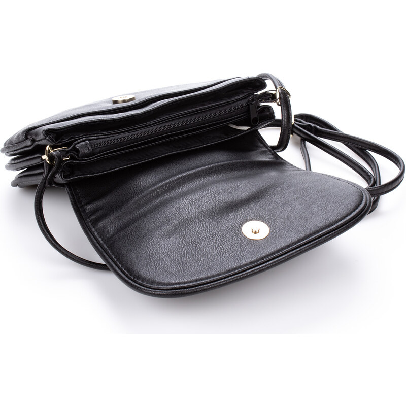 Bag Street Mini kabelka přes rameno černá 835-2