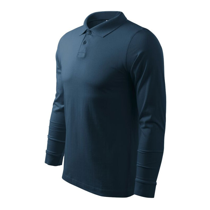 Malfini Single J. LS M MLI-21102 polokošile tmavě modrá