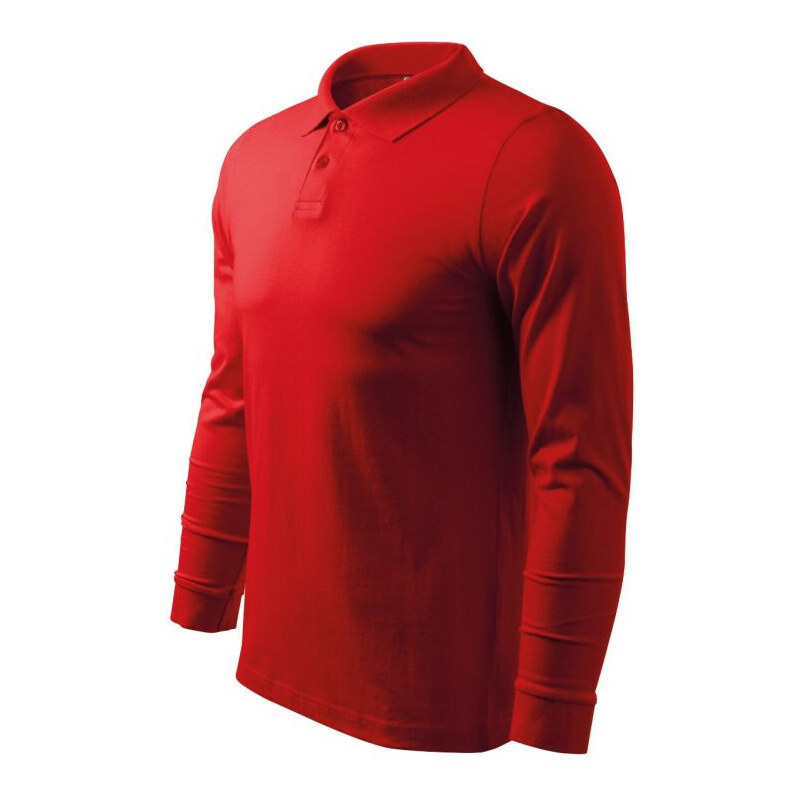 Malfini Single J. LS M MLI-21107 červená polokošile