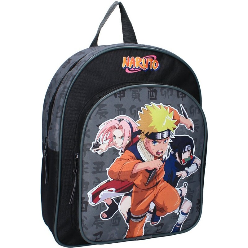 Vadobag Dětský batoh s velkou přední kapsou Naruto - 8L