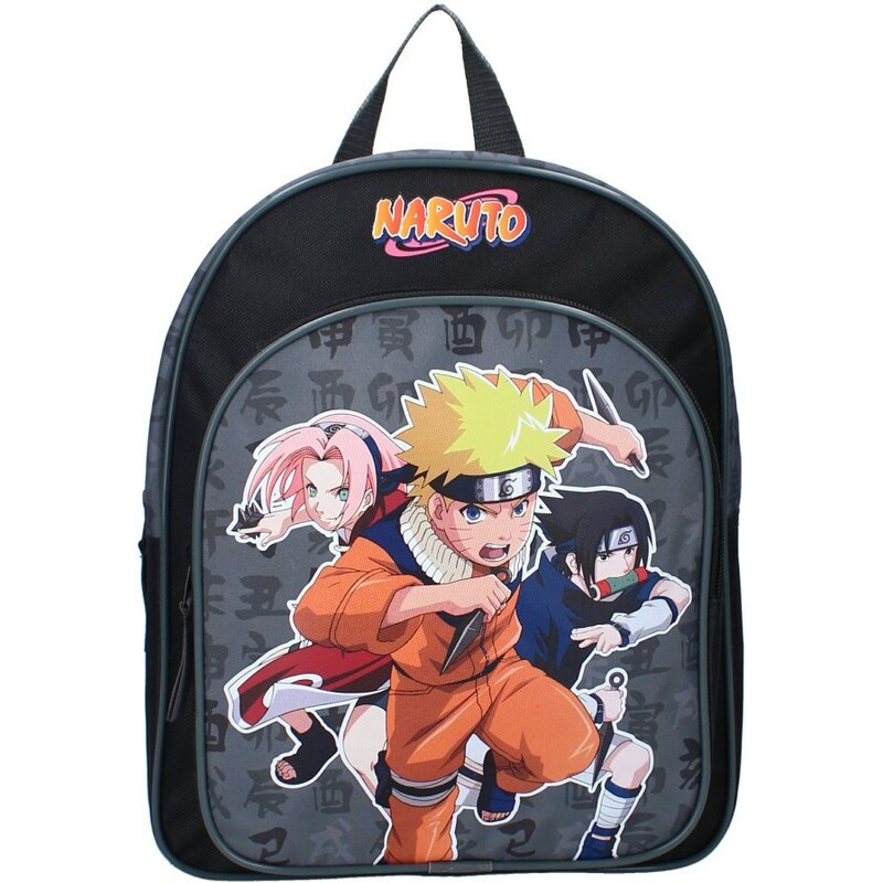Vadobag Dětský batoh s velkou přední kapsou Naruto - 8L