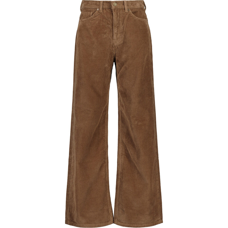 KALHOTY GANT WIDE FIT CORD PANTS hnědá 122/128