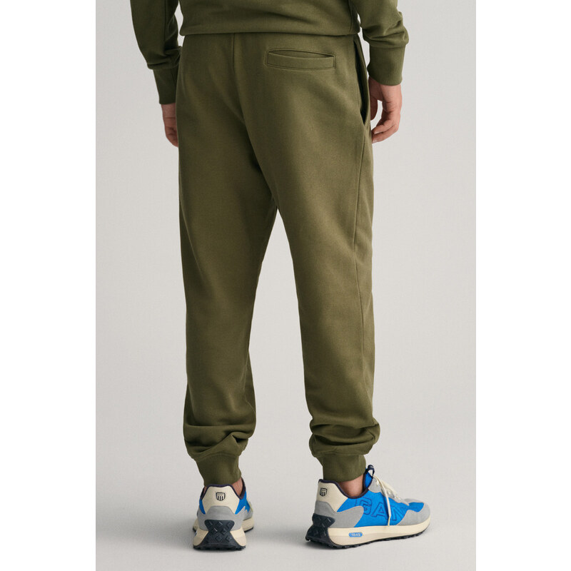 TEPLÁKY GANT REG TONAL SHIELD SWEAT PANTS zelená S