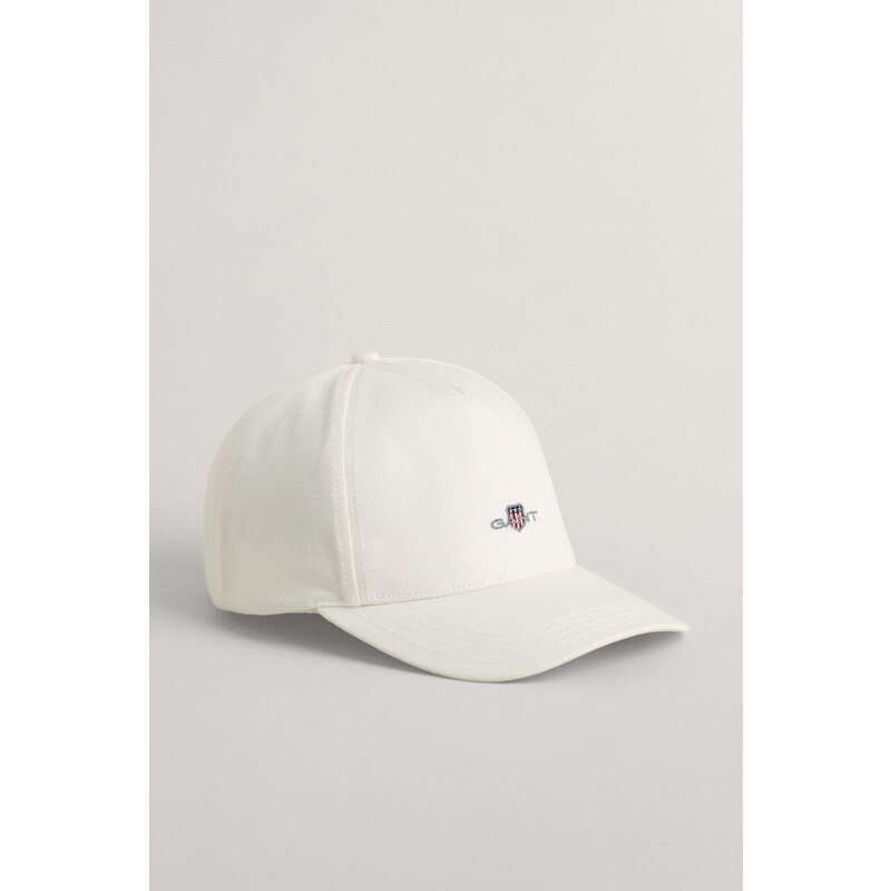 KŠILTOVKA GANT SHIELD COTTON TWILL CAP bílá S/M