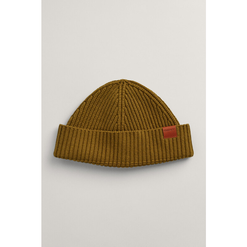 ČEPICE GANT FISHERMAN BEANIE zelená None