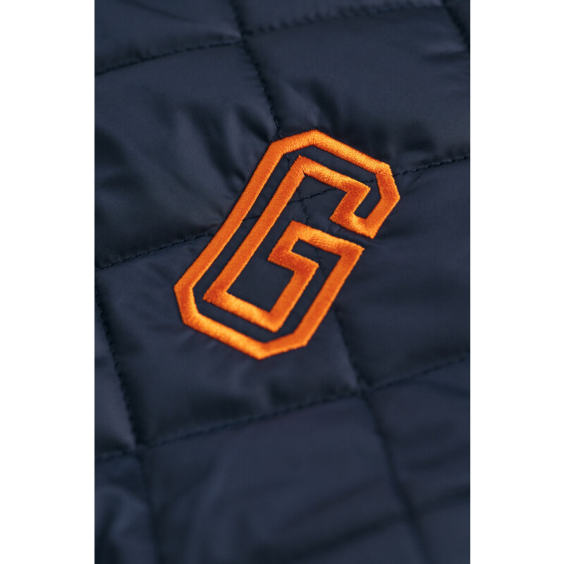 BUNDA GANT QUILTED GANT VARSITY JACKET modrá 98/104