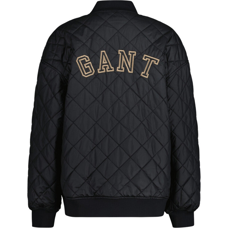 BUNDA GANT QUILTED GANT VARSITY JACKET černá 134/140