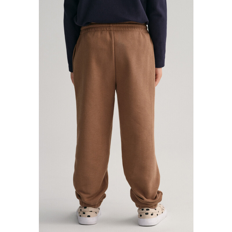 TEPLÁKY GANT RELAXED SWEAT PANTS hnědá 98/104