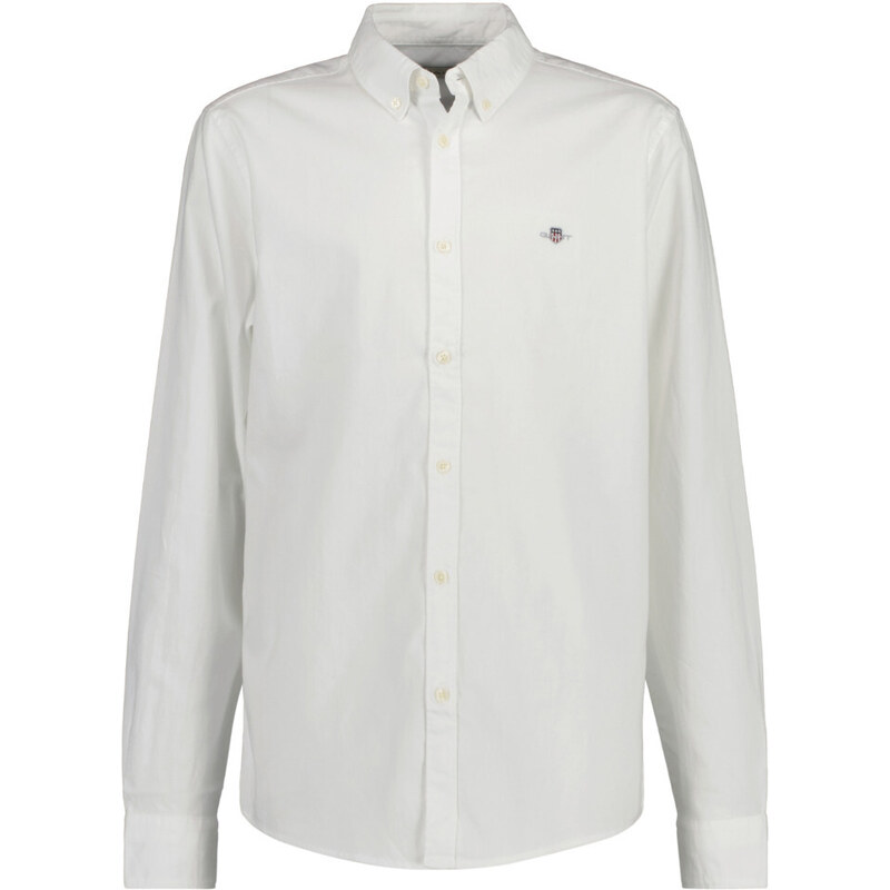 KOŠILE GANT SHIELD OXFORD BD SHIRT bílá 122/128