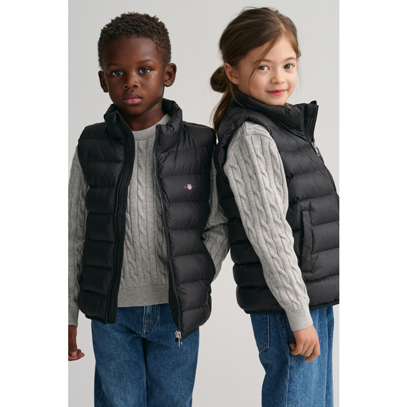 VESTA GANT LIGHT PADDED SHIELD VEST černá 98/104