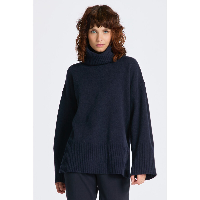 ROLÁK GANT D1. LOUNGE ROLLNECK SWEATER modrá XXS