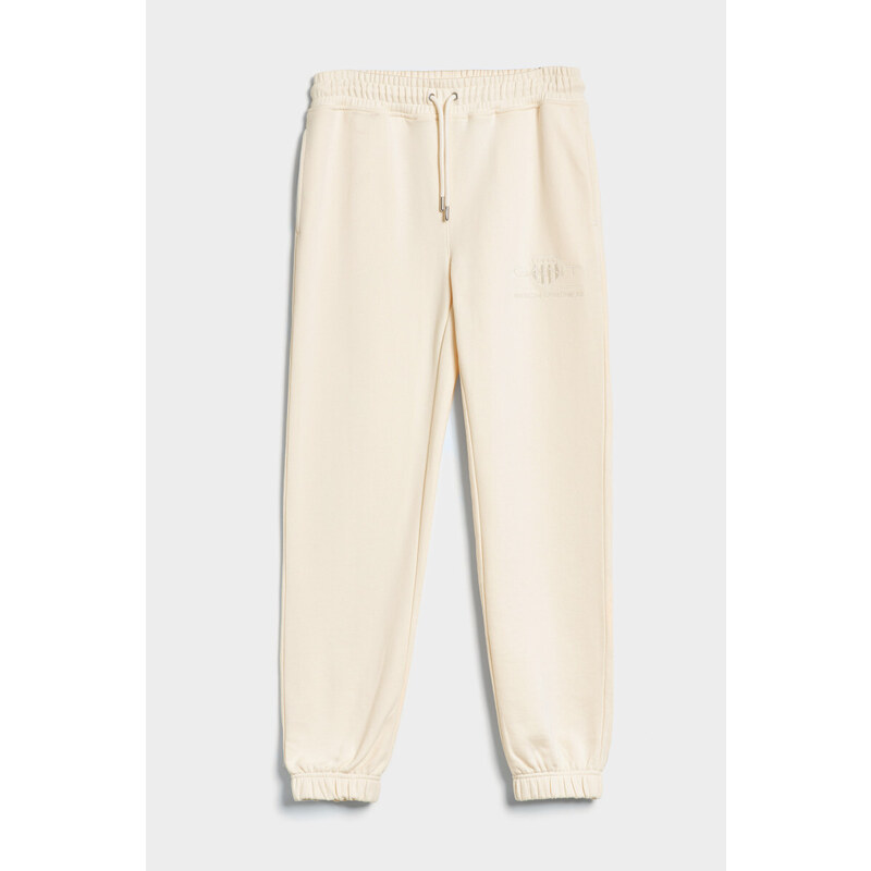 TEPLÁKY GANT REG TONAL SHIELD SWEATPANTS bílá XS