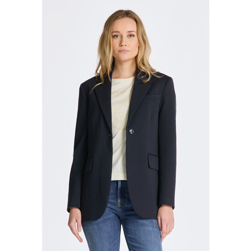 BLEJZR GANT REG JERSEY BLAZER modrá 34