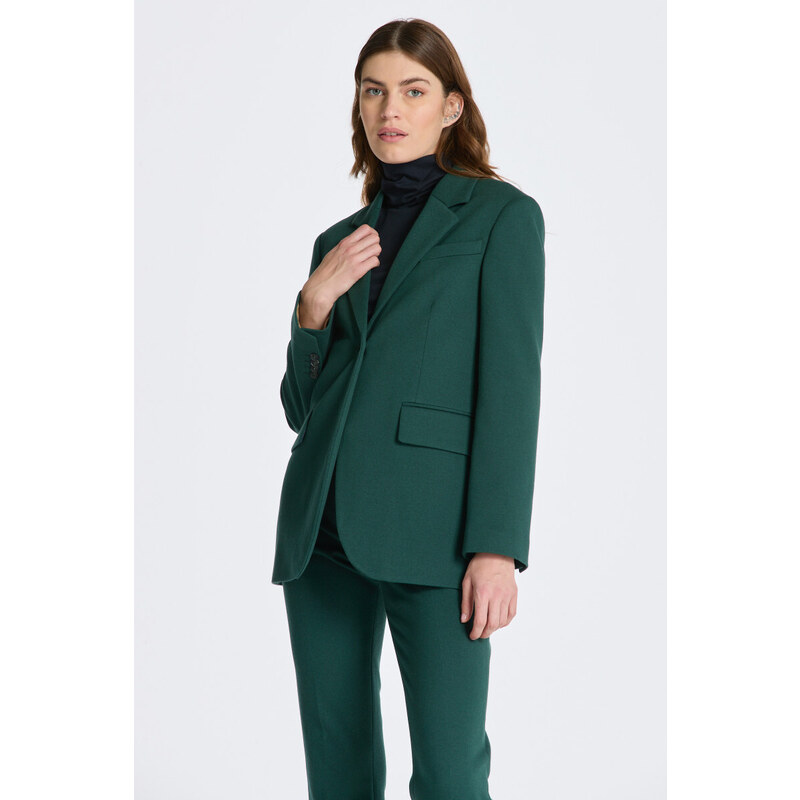 BLEJZR GANT REG JERSEY BLAZER zelená 34