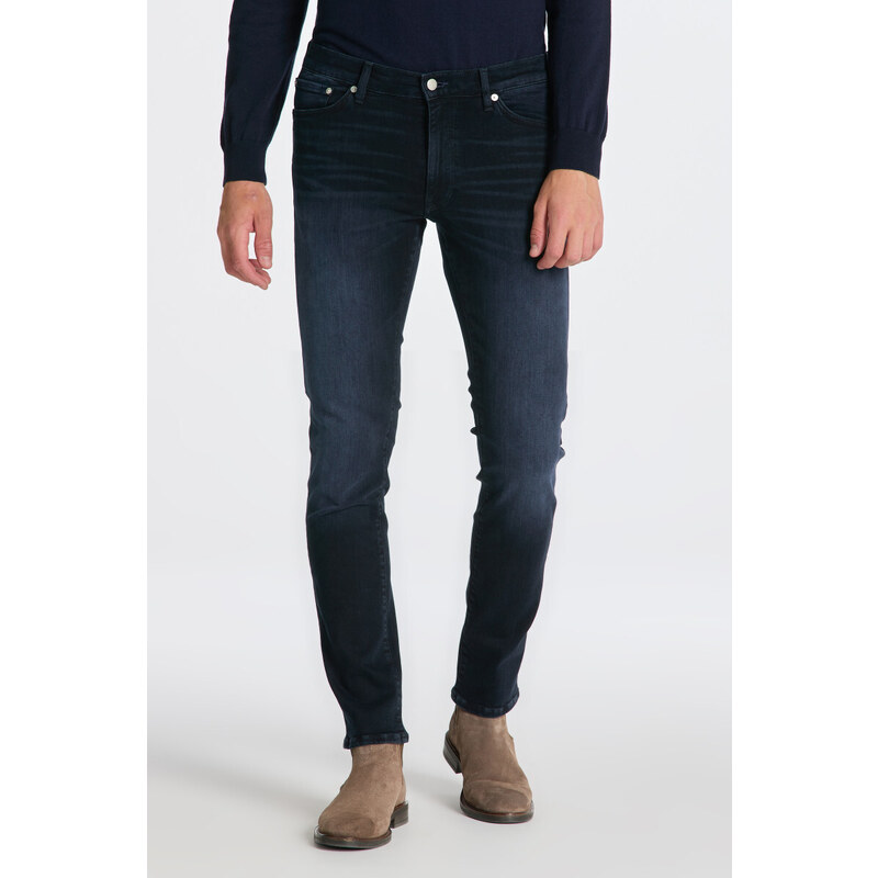 DŽÍNY GANT EXTRA SLIM ACTIVE RECOVER JEANS černá 30/32