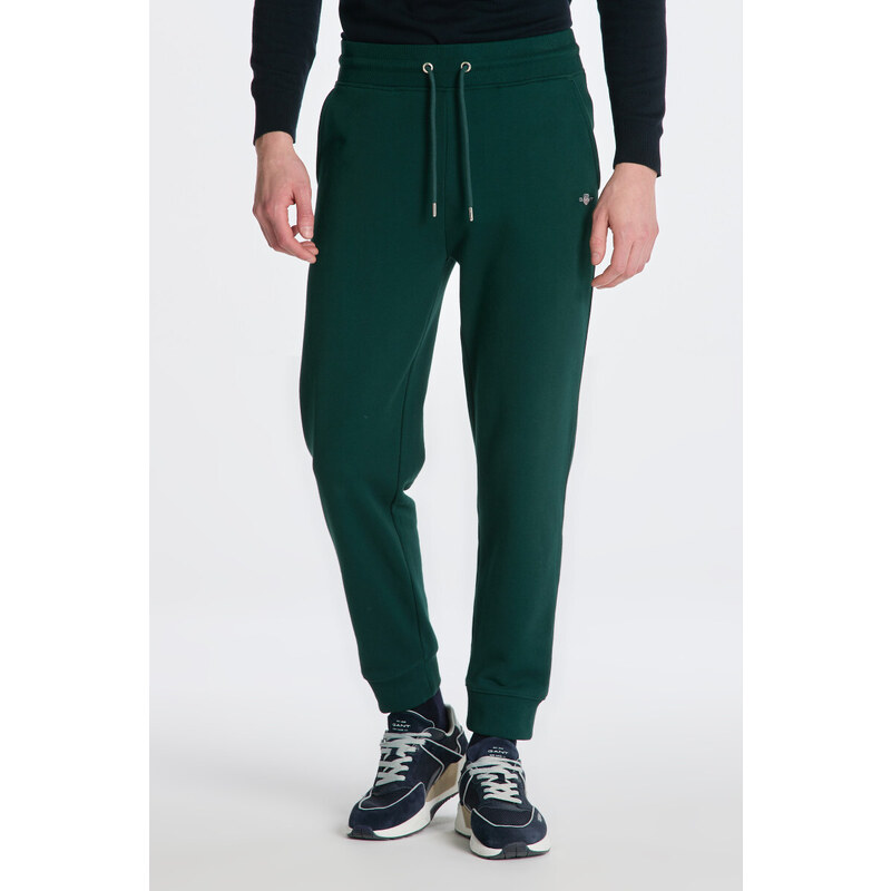 TEPLÁKY GANT REG SHIELD SWEATPANTS zelená S