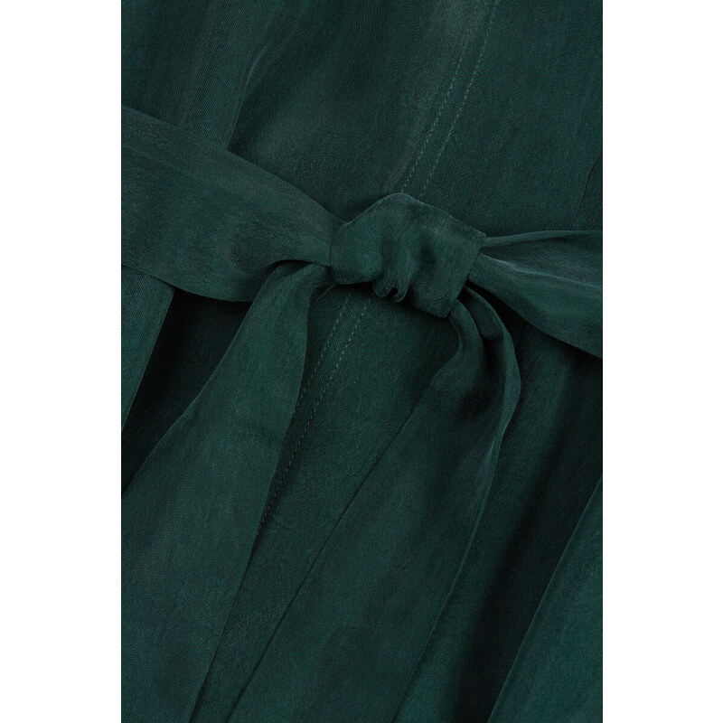ŠATY GANT RELAXED UTILITY SHIRT DRESS zelená 34