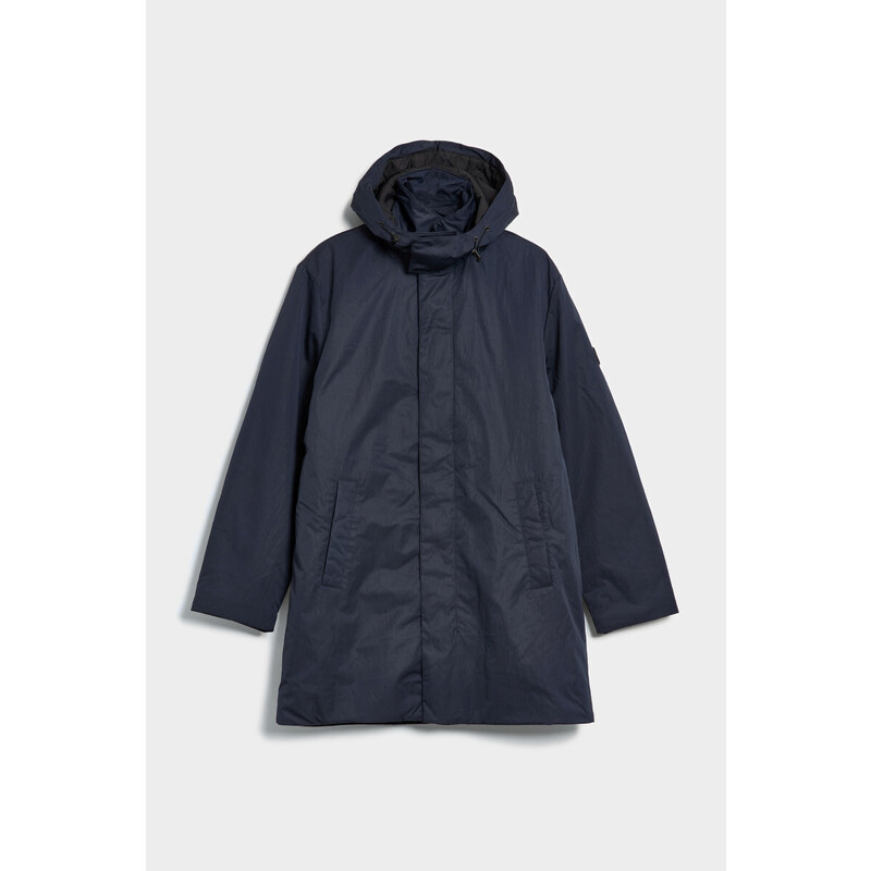 KABÁT GANT PADDED CAR COAT modrá S