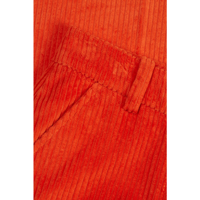 KALHOTY GANT HW WIDE LEG CORD PANTS oranžová 34