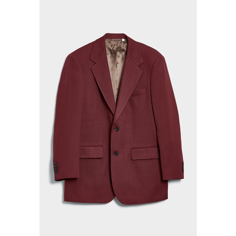 BLEJZR GANT OVERSIZED WOOL TWILL SUIT BLAZER červená 48