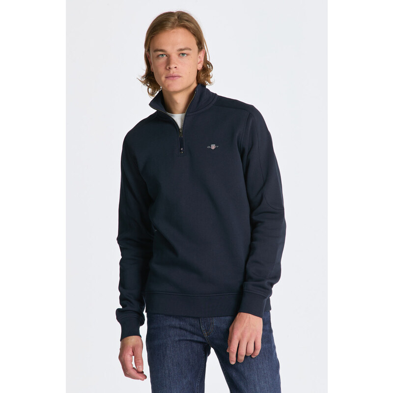 MIKINA GANT SHIELD HALF ZIP modrá S