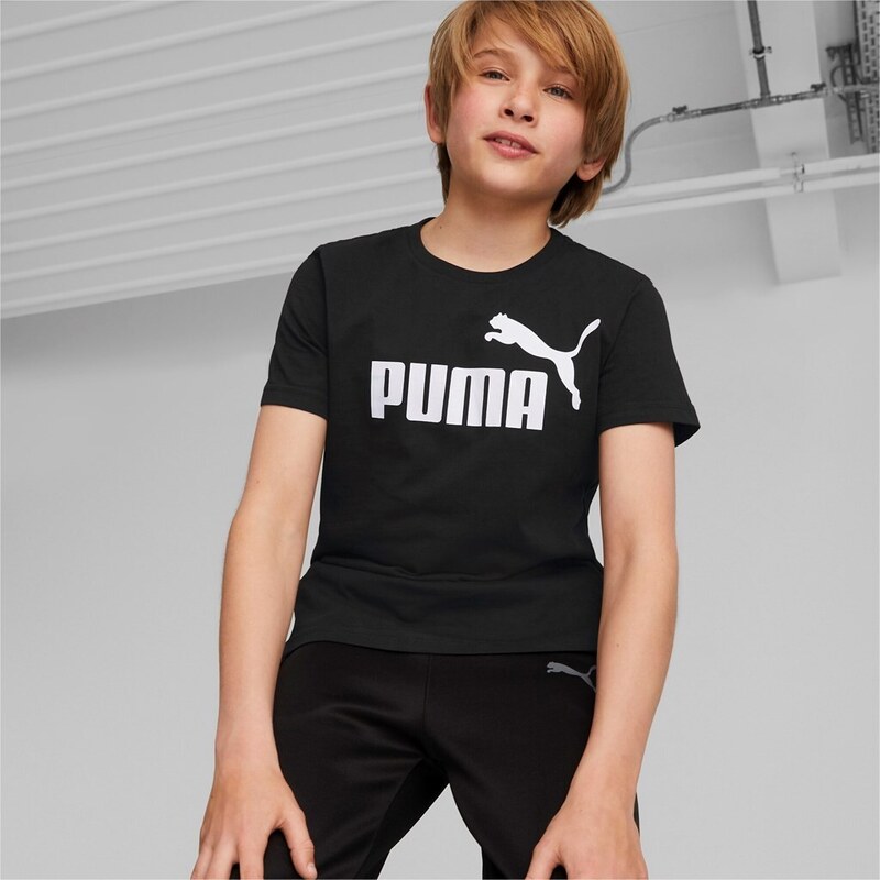 Puma ESS Logo Tee B black