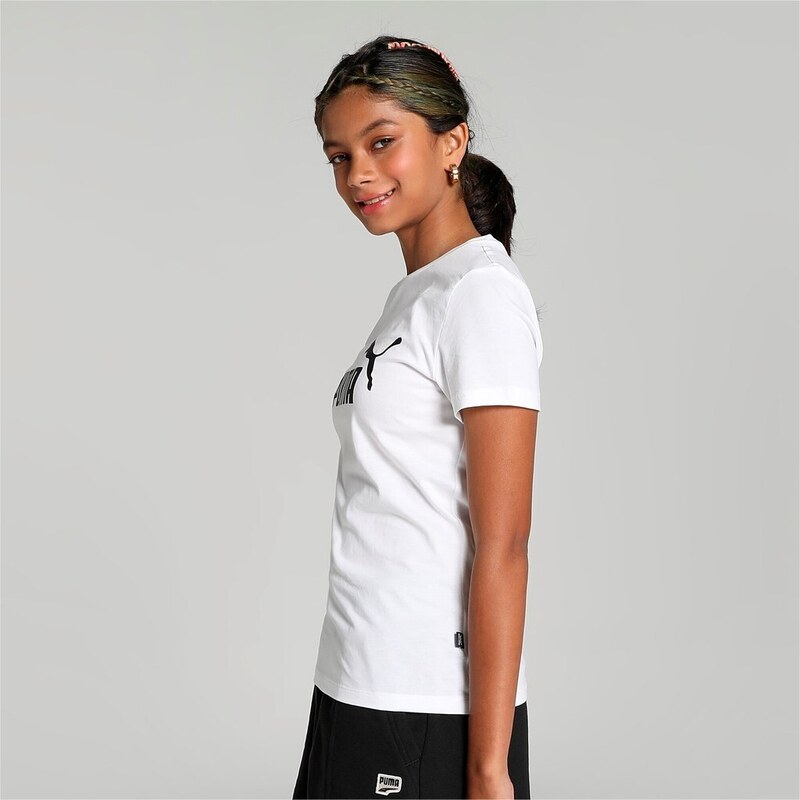 Puma ESS Logo Tee G white