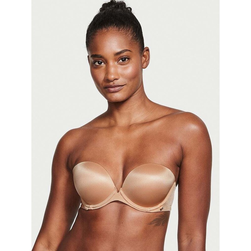 Victoria's Secret podprsenka bez ramínek Push-Up Strapless Bra