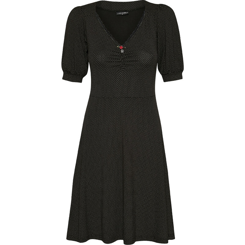 Classic Meadow - šaty do A černé Vive Maria