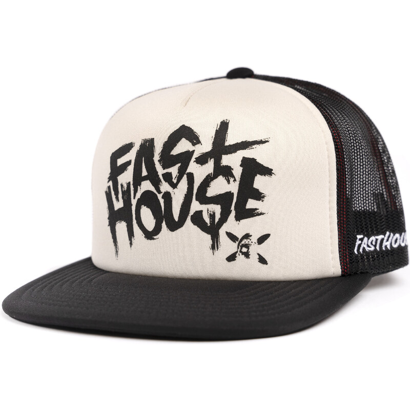 Fasthouse Shorebraker Hat Natural Black