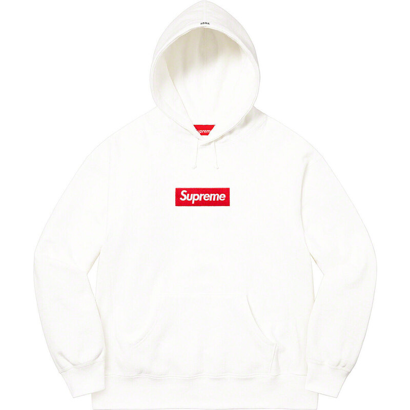 Supreme Box Logo Hoodie White